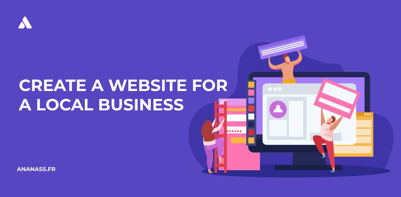 Create a website for a local business