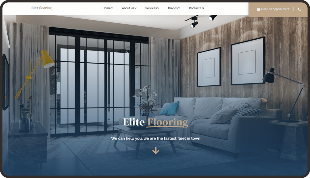 Elite Flooring: Elevate Your Spaces with Exquisite WordPress Template