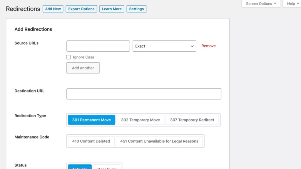 Redirection Manager