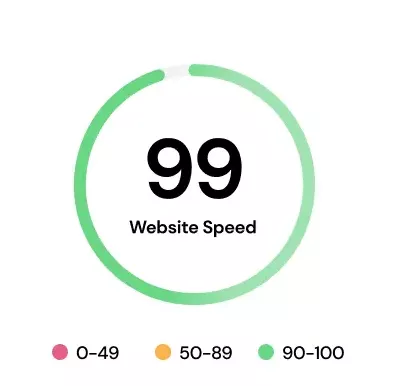 Site internet performance